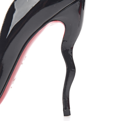 Christian Louboutin Patent Wawy Dolly 120 Pumps 38.5 Black 14 of 20