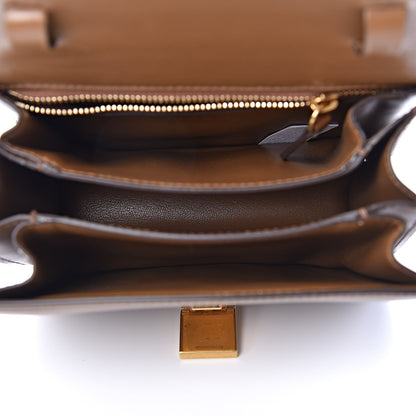 Celine Box Calfskin Small Classic Box Flap Bag Camel 5 of 10
