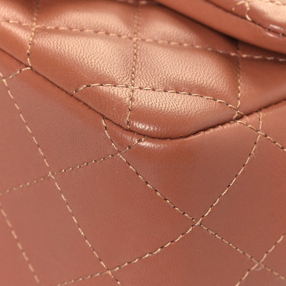Chanel Lambskin Quilted Mini Square Flap Brown 10 of 13