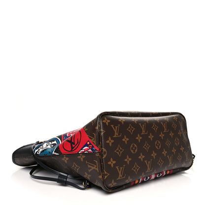 Louis Vuitton Monogram Kabuki Neverfull MM 3 of 10