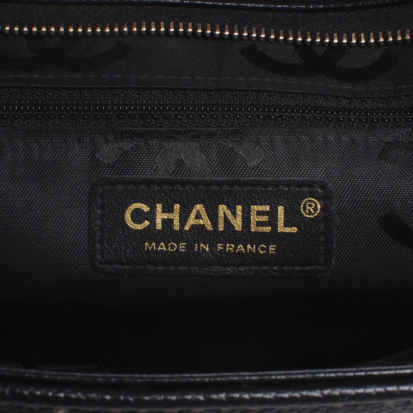 Caviar CC Shoulder Bag Black