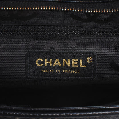 Chanel Caviar CC Shoulder Bag Black 6 of 7