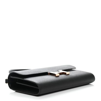 Hermes Epsom Constance Wallet To Go Black 3 of 12