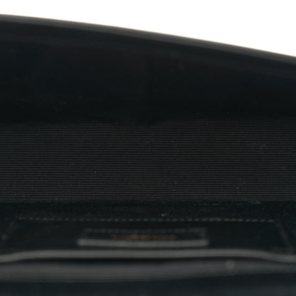 Saint Laurent Grain De Poudre Medium Classic Monogram Kate Satchel Black 5 of 15