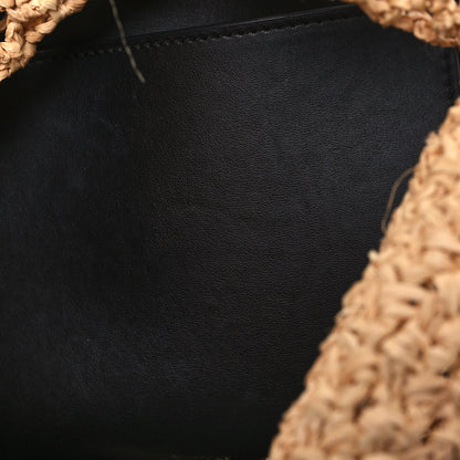 Stella McCartney Raffia Crochet Tote Bag Beige 11 of 11
