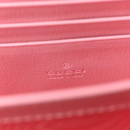 Gucci Azalea Calfskin Enamel Mini Dionysus Chain Wallet New Cherry Red Wild Rose Off White 6 of 8