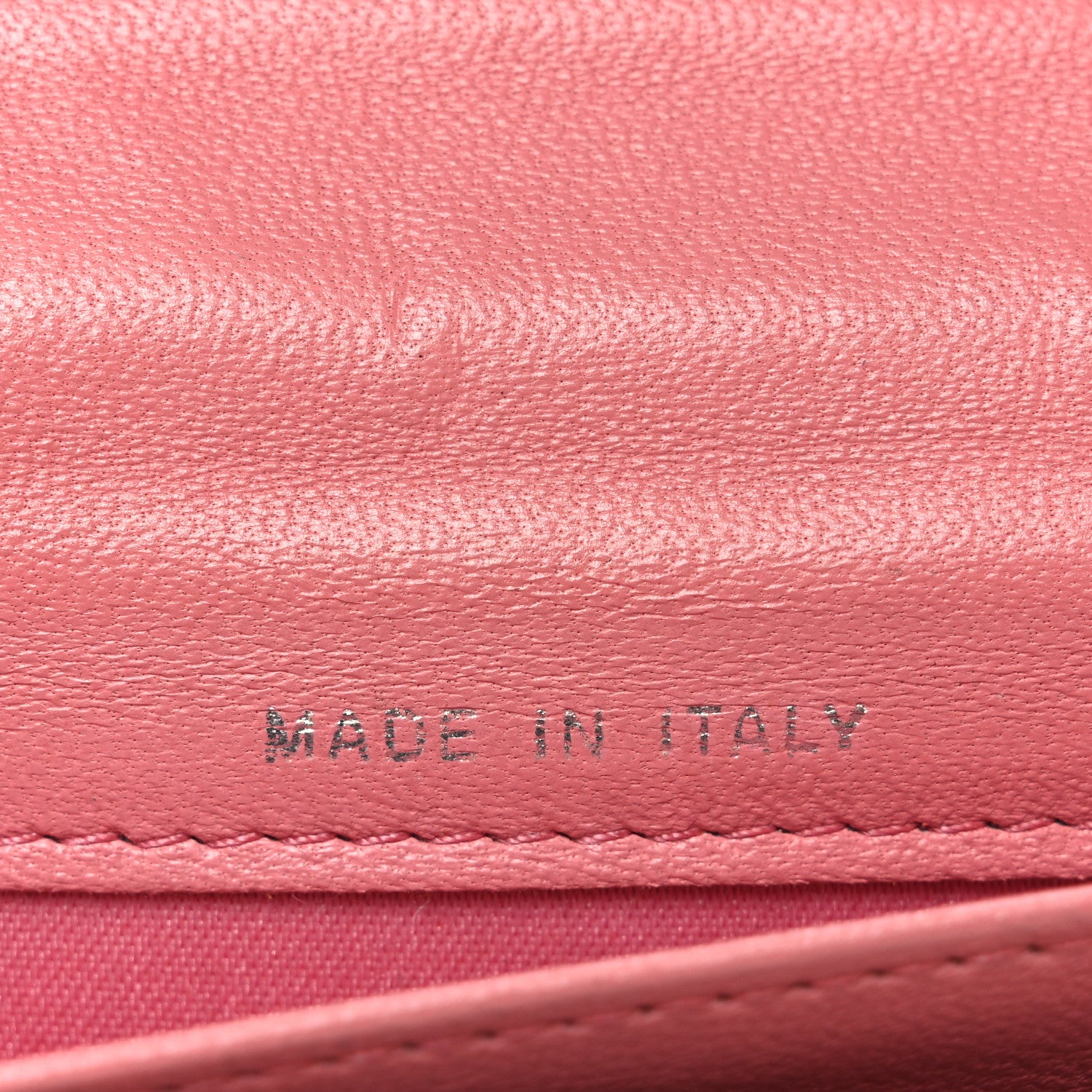 Chanel Lambskin Camellia Embossed Large Brilliant Flap Wallet Pink 7 of 8