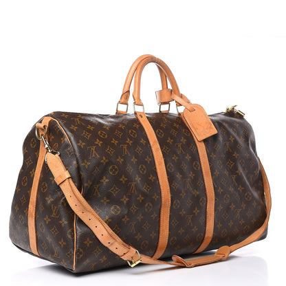 Louis Vuitton Monogram Keepall Bandouliere 55 3 of 17