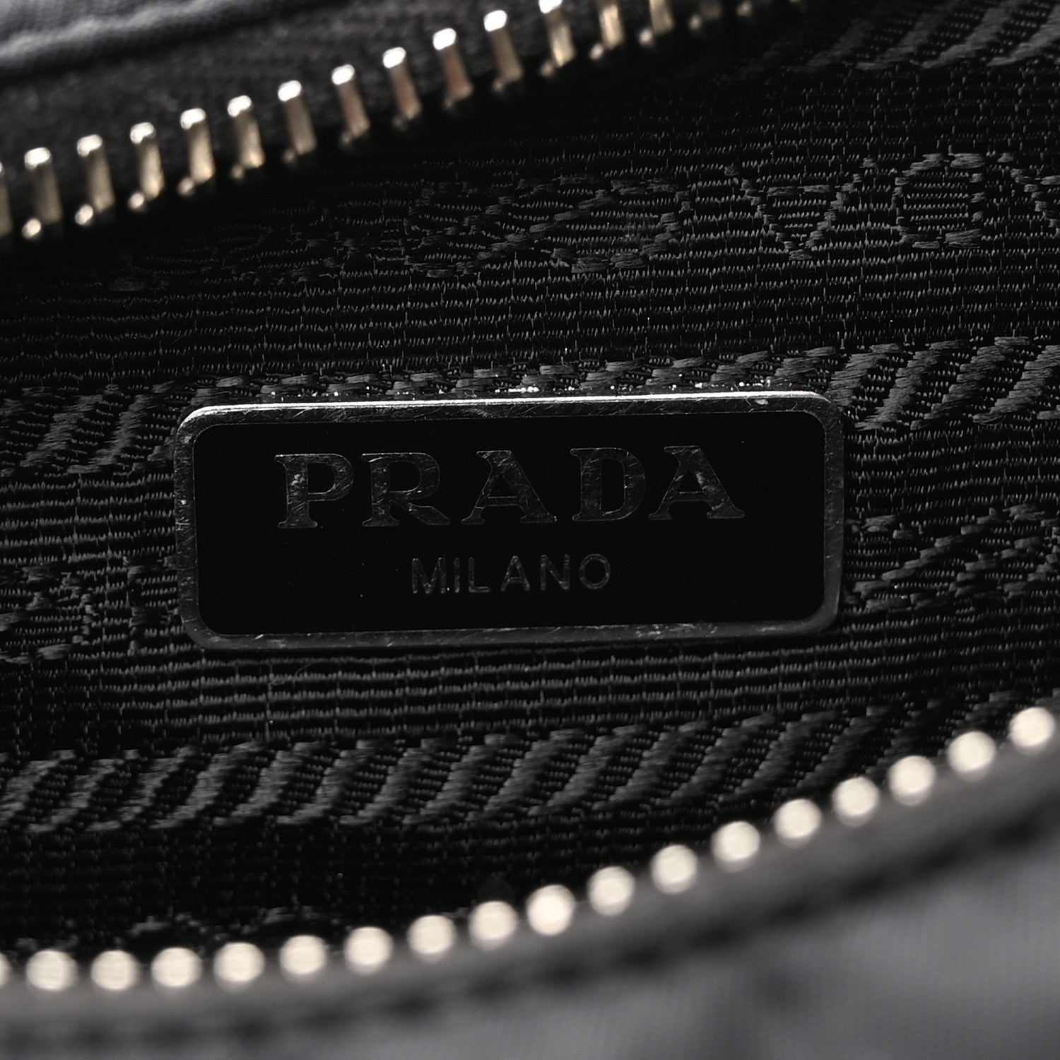 Prada Nylon Re-Edition 2005 Shoulder Bag Black 5 of 10