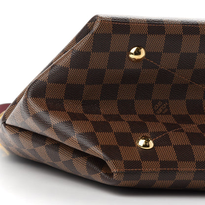 Louis Vuitton Damier Ebene Calfskin Maida Black 8 of 9