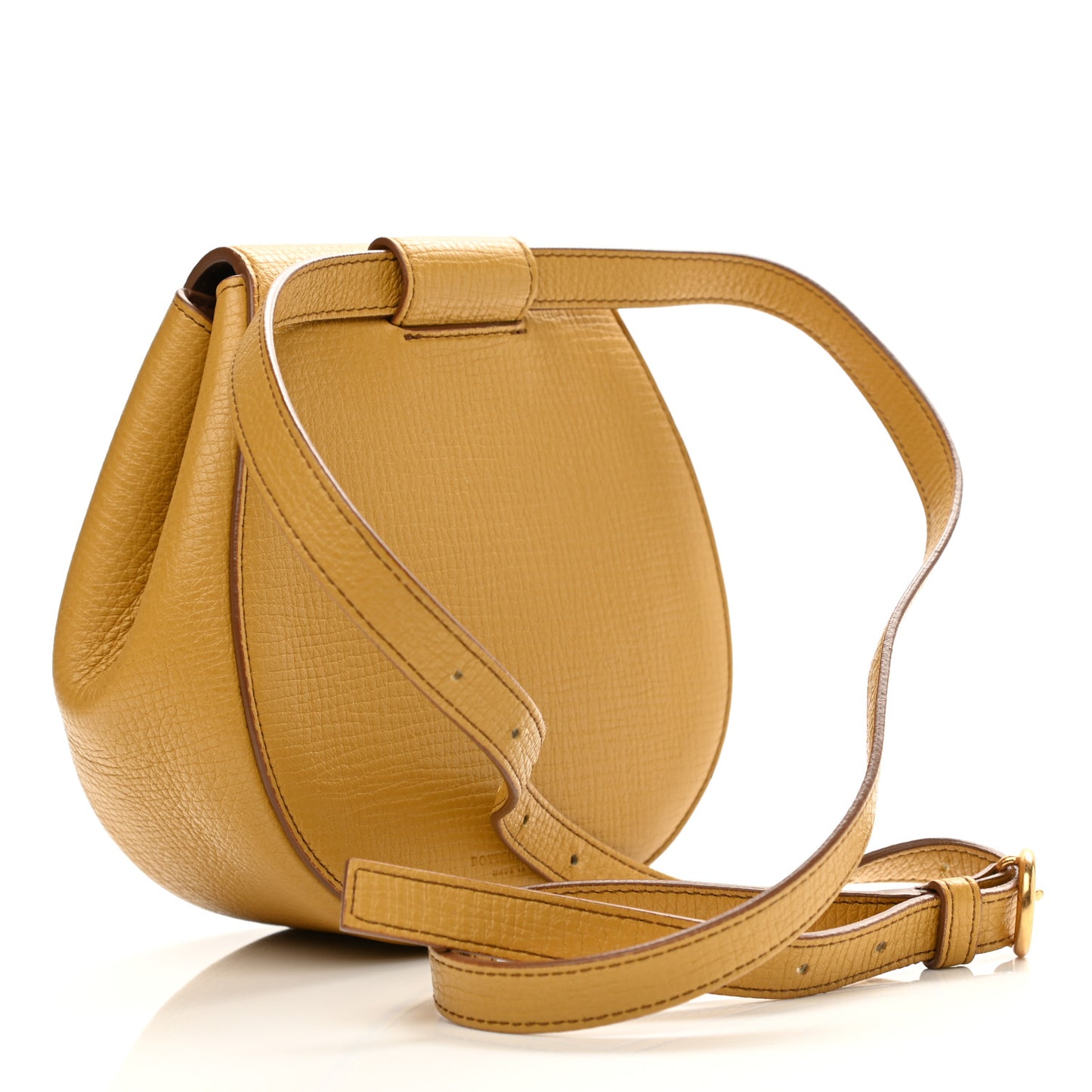 Palmellato Calfskin Rounded Belt Bag Butterscotch