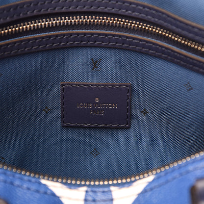Louis Vuitton Monogram Escale Speedy Bandouliere 30 Blue 6 of 11
