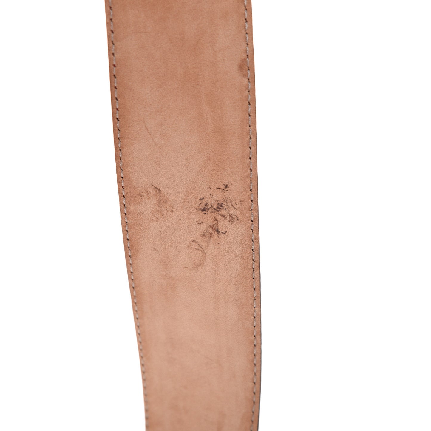 Soft Microguccissima Margaux Calfskin Belt 80 32 Rosso