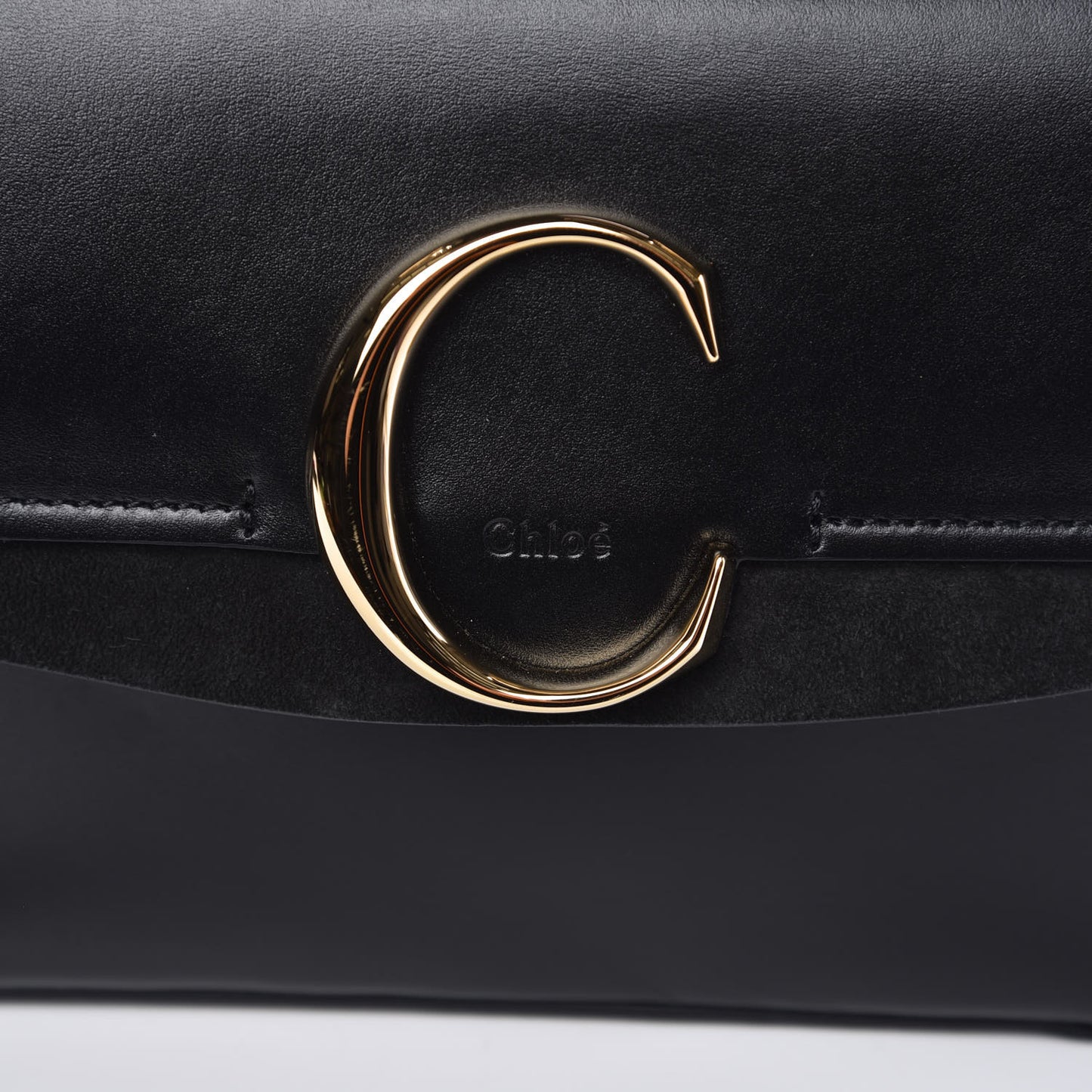 Calfskin Small C Double Carry Black