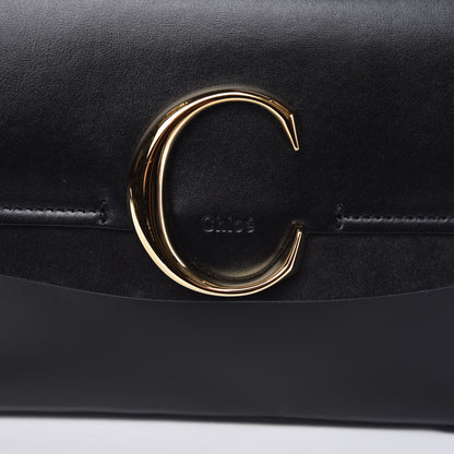 Chloe Calfskin Small C Double Carry Black 8 of 14
