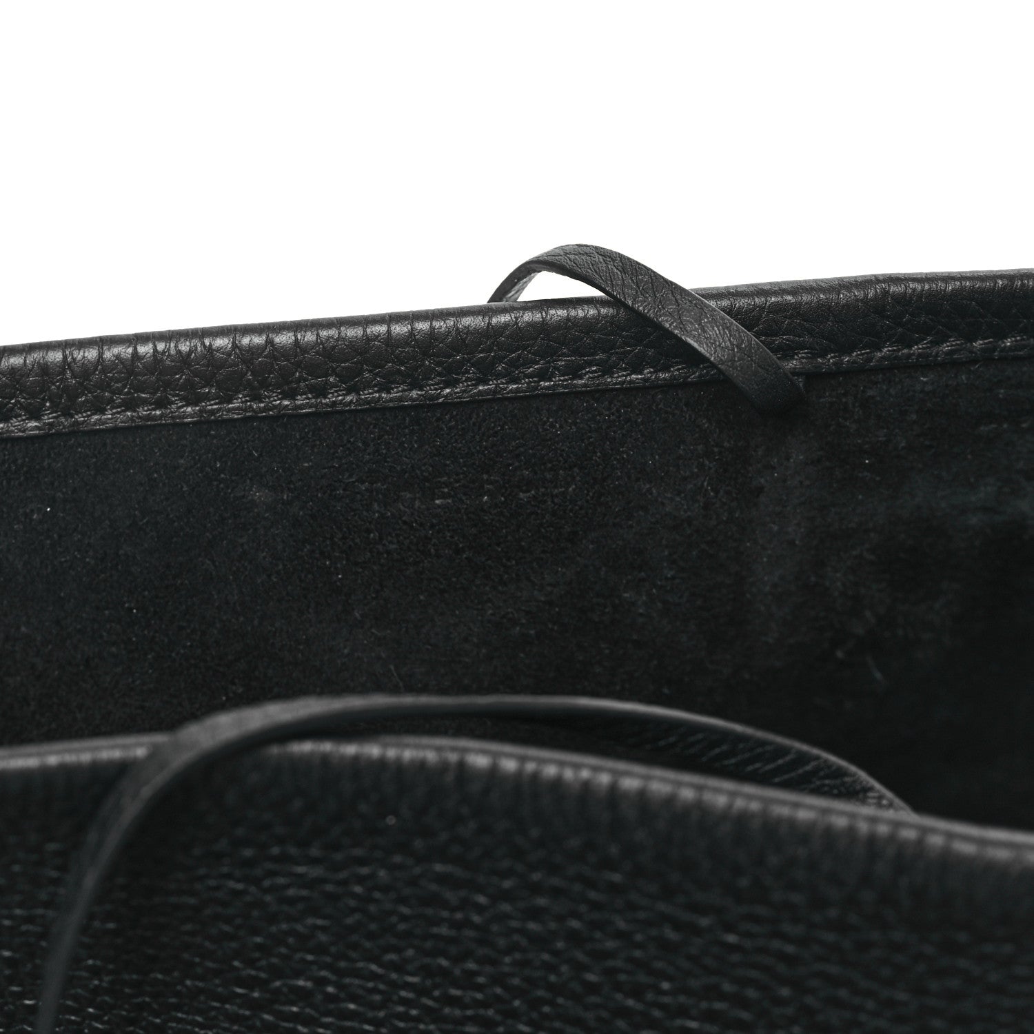 The Row Grained Calfskin Medium N/S Park Tote Black 6 of 11