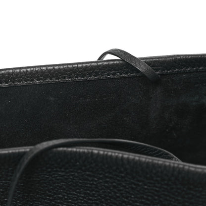 The Row Grained Calfskin Medium N/S Park Tote Black 6 of 11