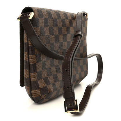 Louis Vuitton Damier Ebene Musette Tango Long Strap 3 of 10