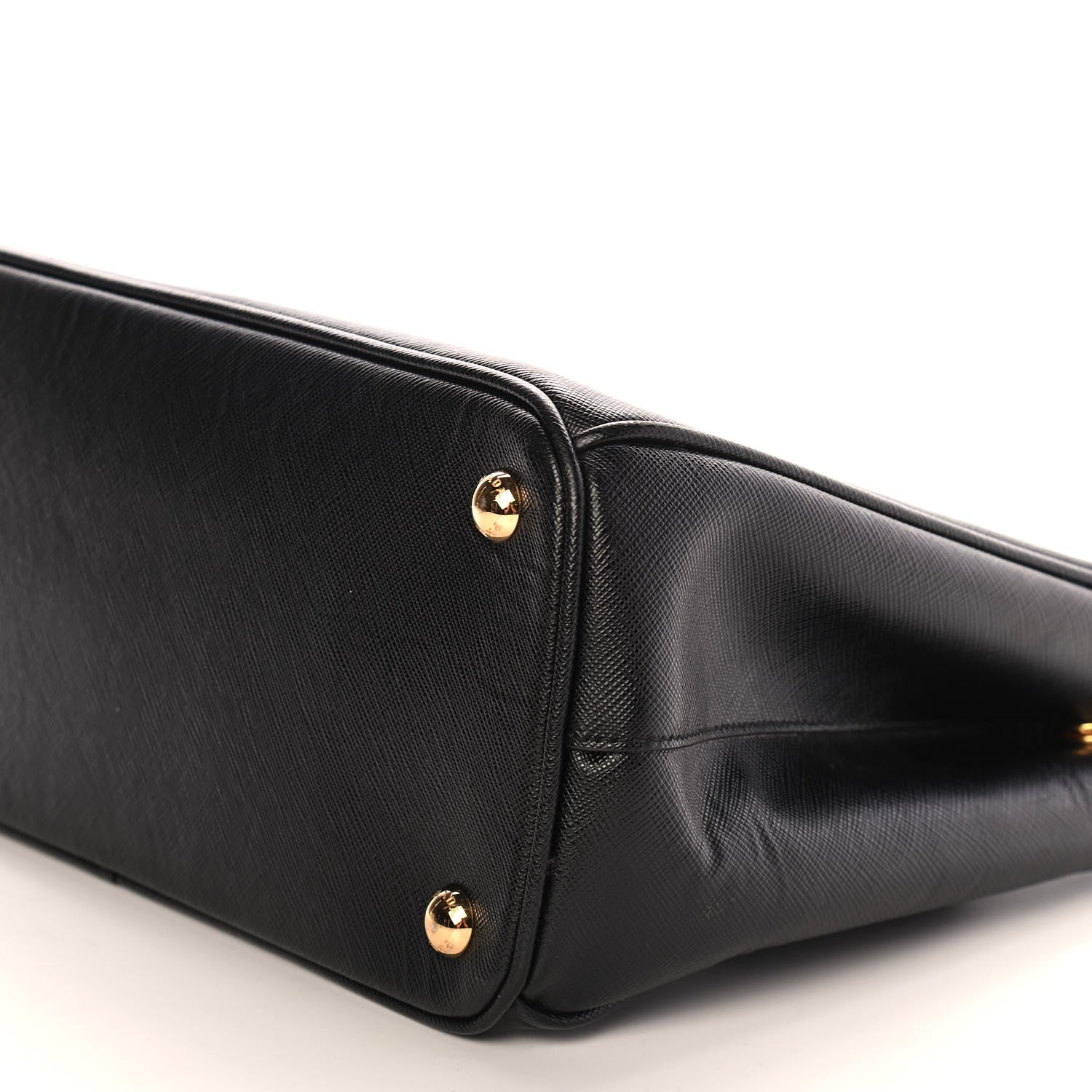 Prada Saffiano Small Galleria Double Zip Tote Black 9 of 9