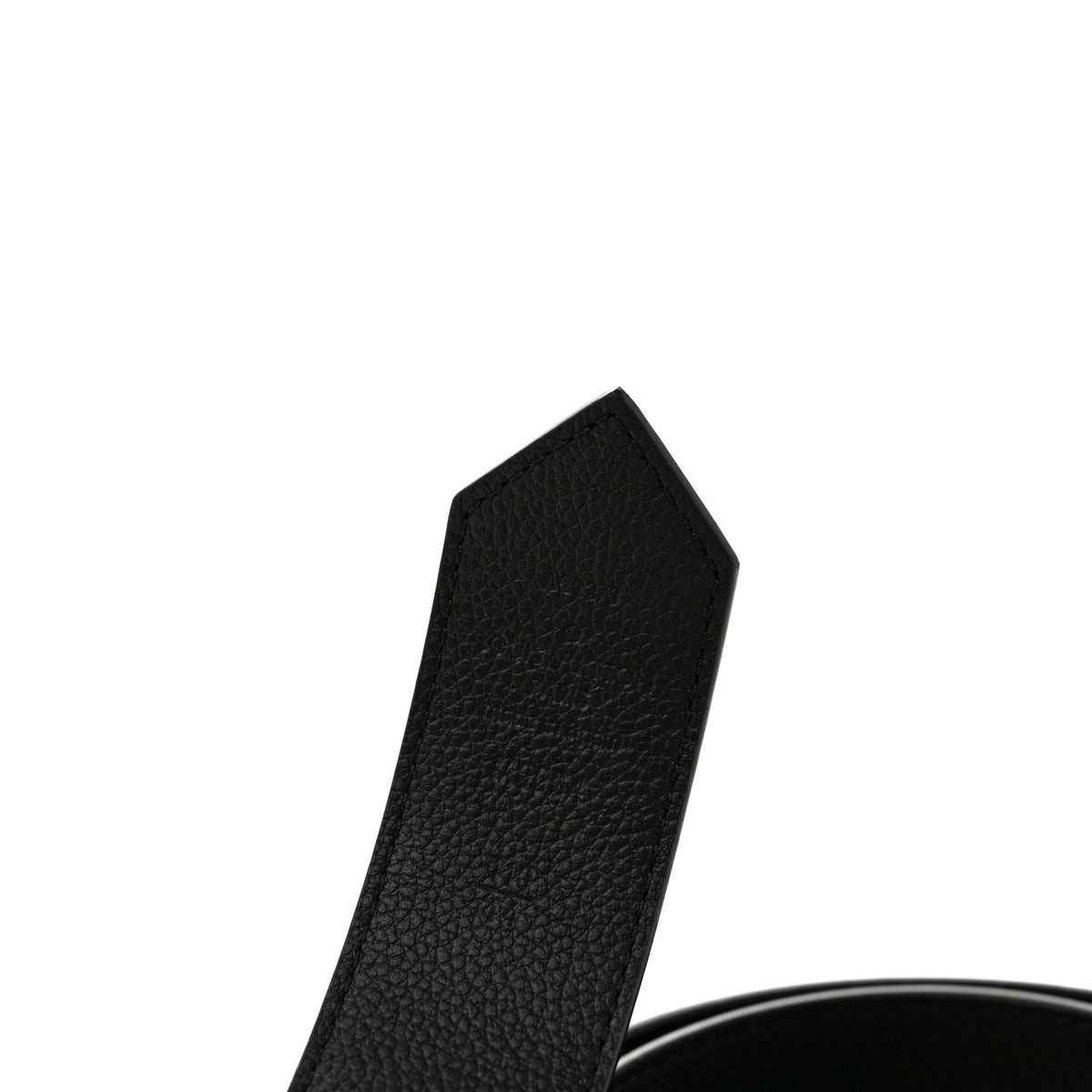 Monogram Calfskin 35mm LV Circle Reversible Belt 110 44 Black