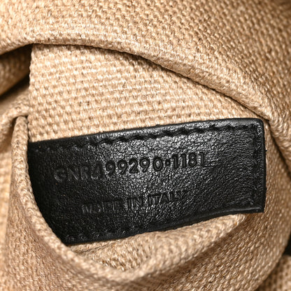 Saint Laurent Linen Calfskin Rive Gauche Tote Optic White 7 of 10
