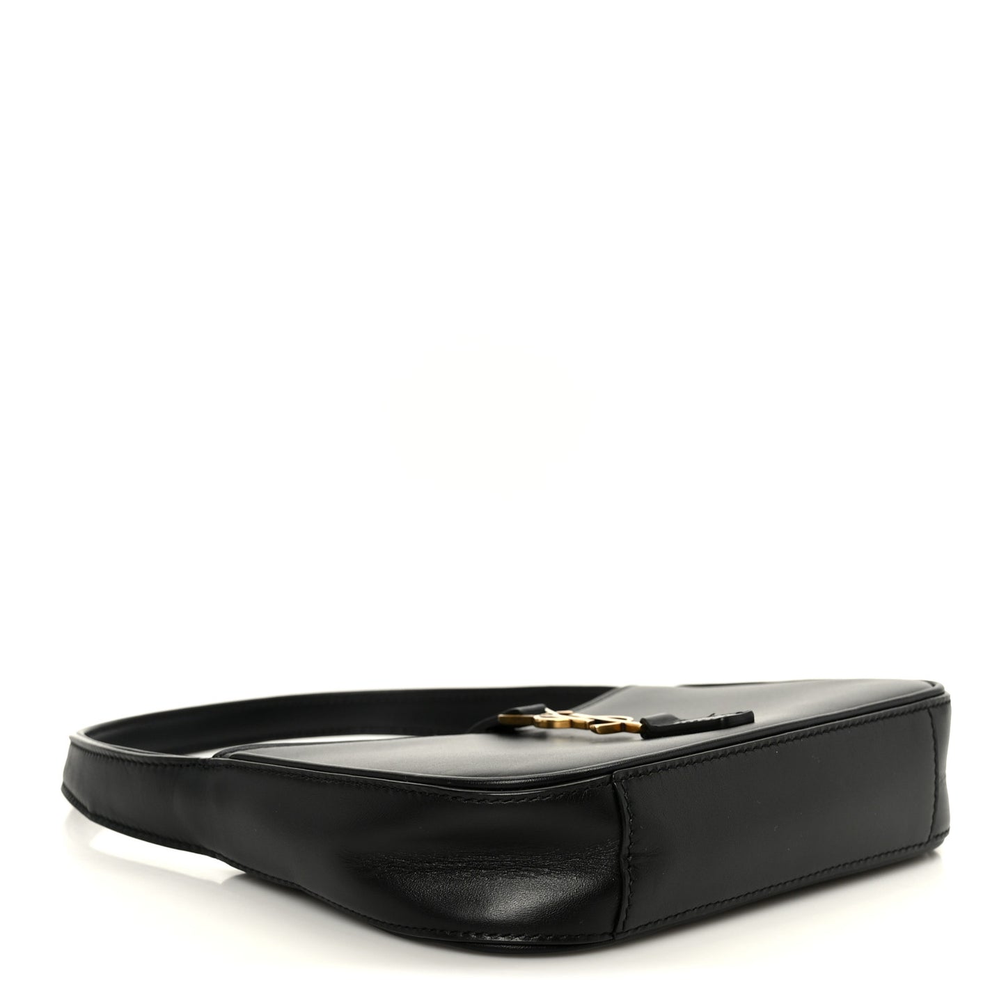 Smooth Calfskin Le 5 A 7 Mini Hobo Black