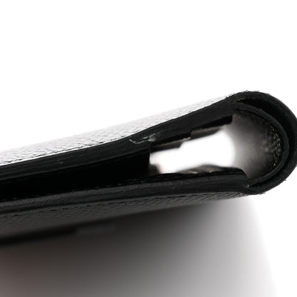 Hermes Epsom Bearn Compact Wallet Black 11 of 15
