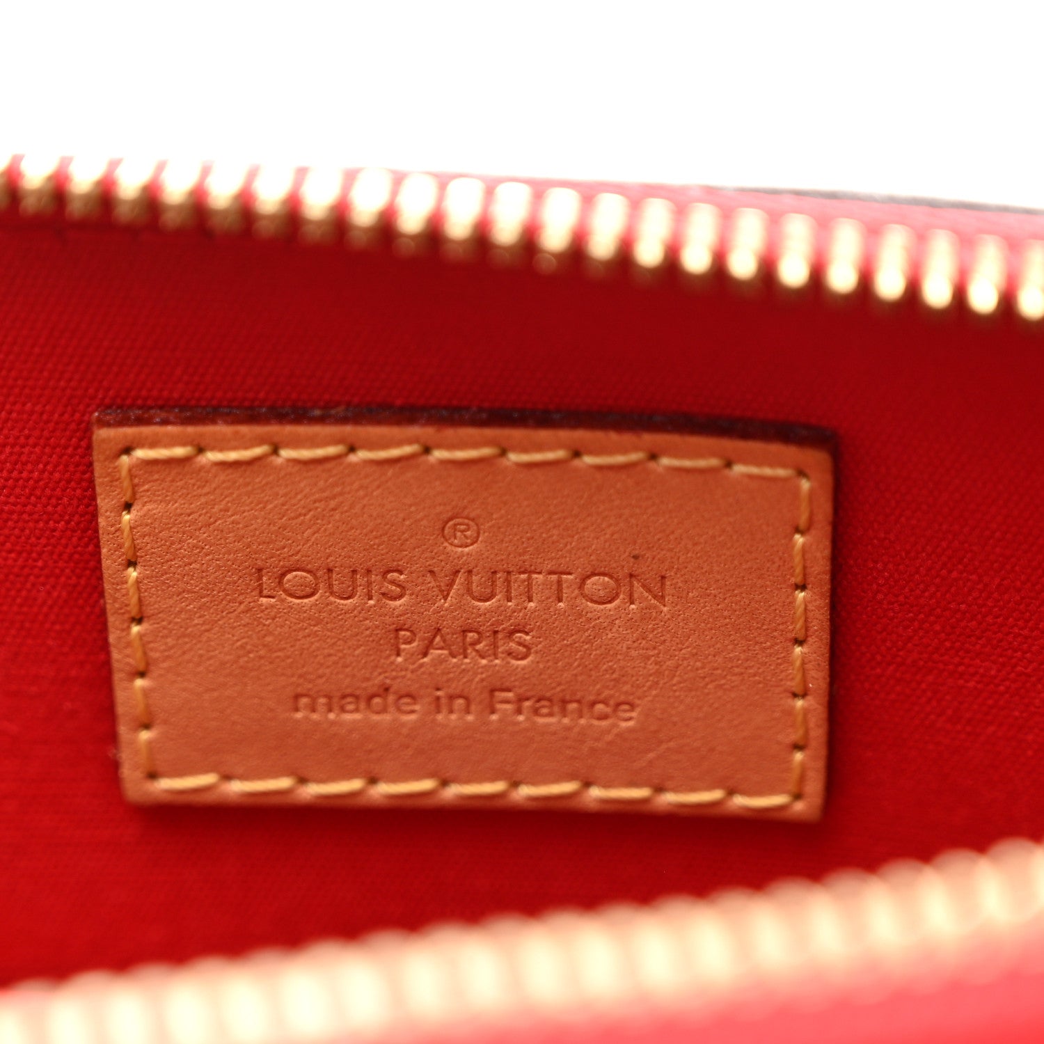 Louis Vuitton Vernis Alma BB Pomme D'Amour 6 of 10