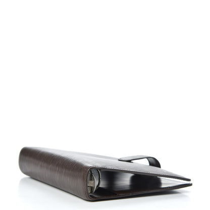 Louis Vuitton Epi Medium Ring Agenda Moka 4 of 11