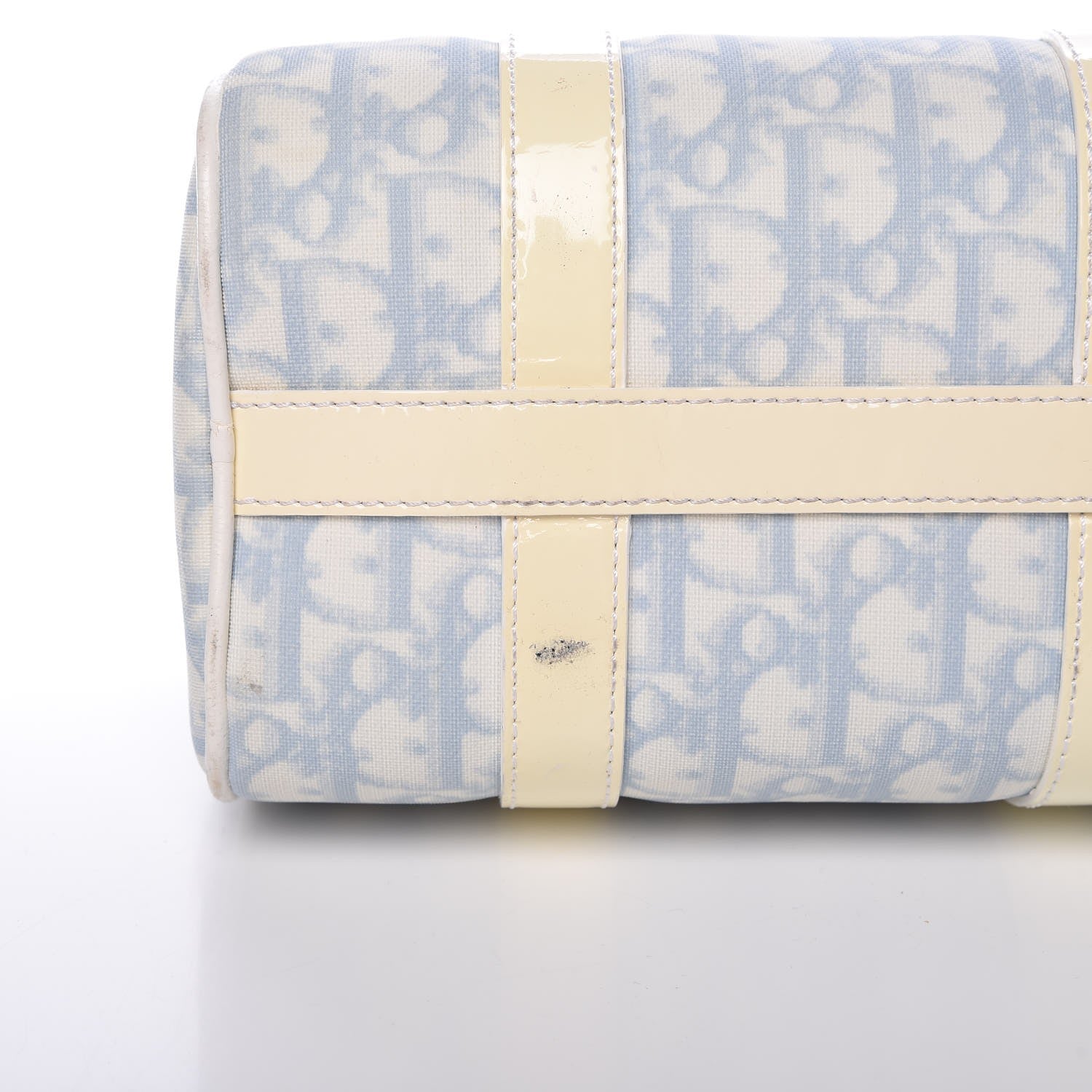 Christian Dior Monogram Mini Boston Blue 8 of 19