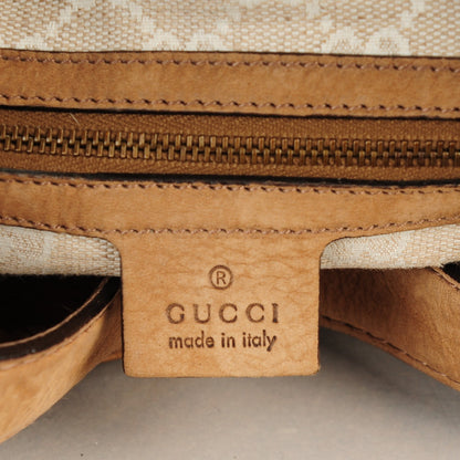 Gucci Nubuck Large Soft Stirrup Shoulder Bag Light Brown 6 of 7