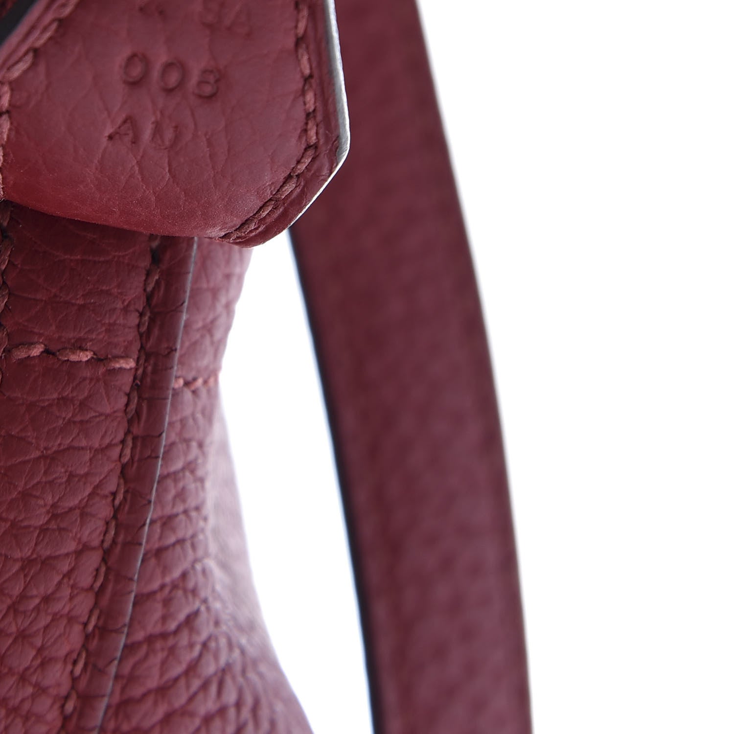 Hermes Taurillon Clemence Bolide 31 Rubis 11 of 15