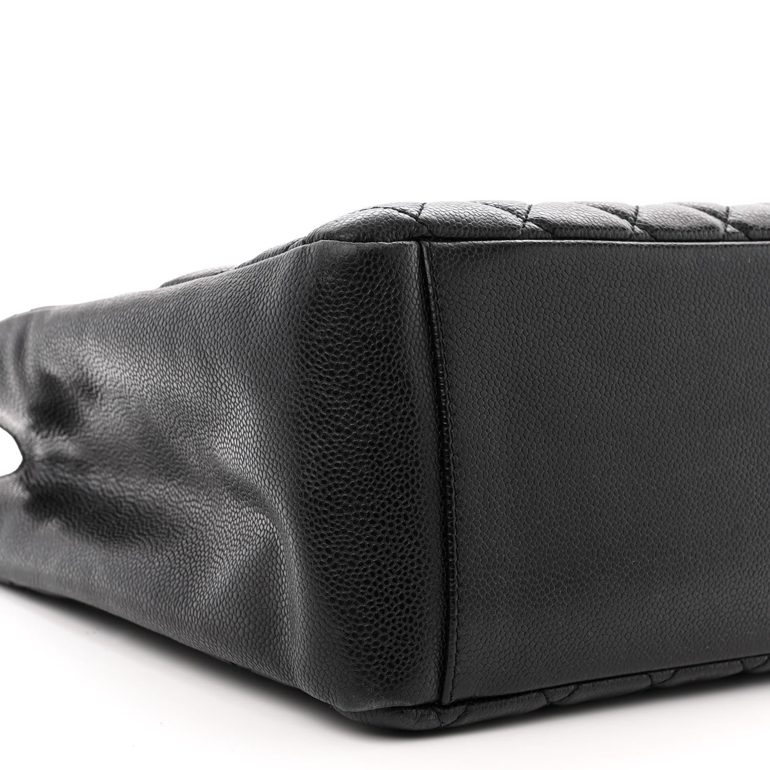 Chanel Caviar Quilted Grand Shopping Tote GST Black 9 of 12