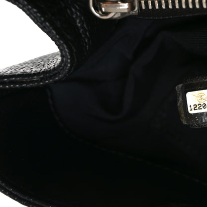 Chanel Caviar Quilted Grand Shopping Tote GST Black  Black 7 of 11