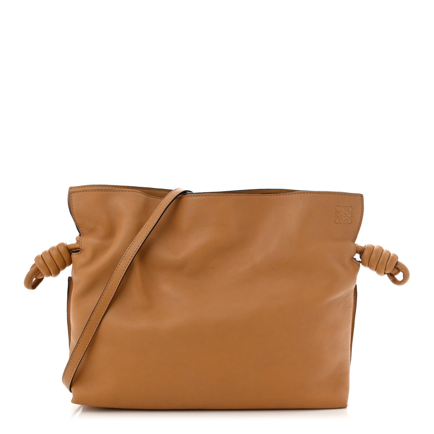 Loewe Nappa Medium Flamenco Knot Bag Warm Desert 1 of 11