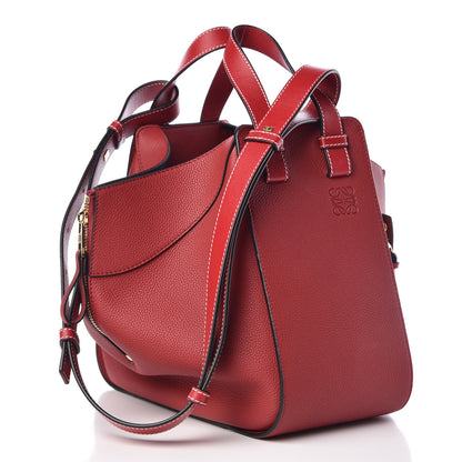 Loewe Calfskin Small Hammock Shoulder Bag Dark Red 3 of 8