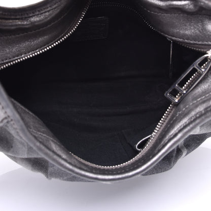 Burberry Shimmer Check Small Brooklyn Hobo Grey 5 of 10