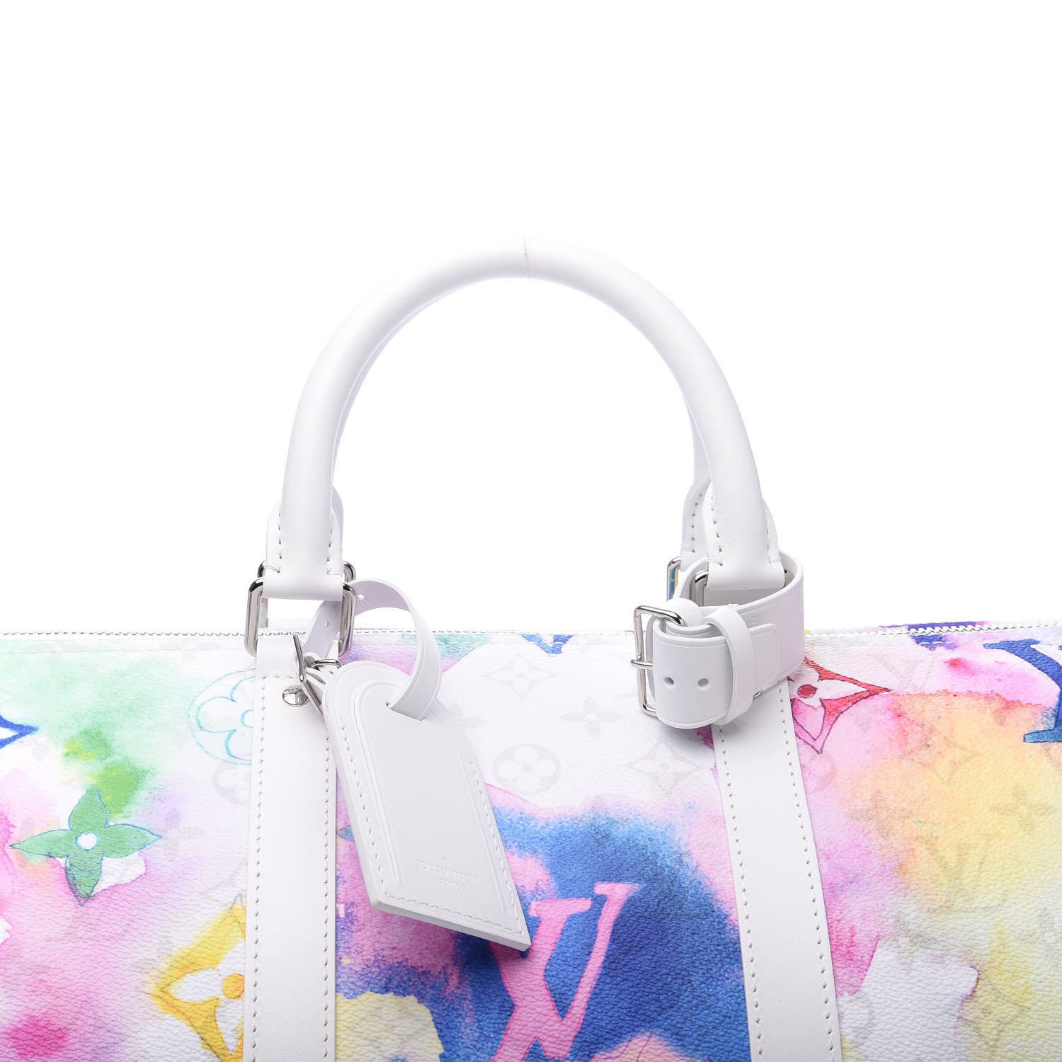 Louis Vuitton Monogram Watercolor Keepall Bandouliere 50 Multicolor 8 of 8