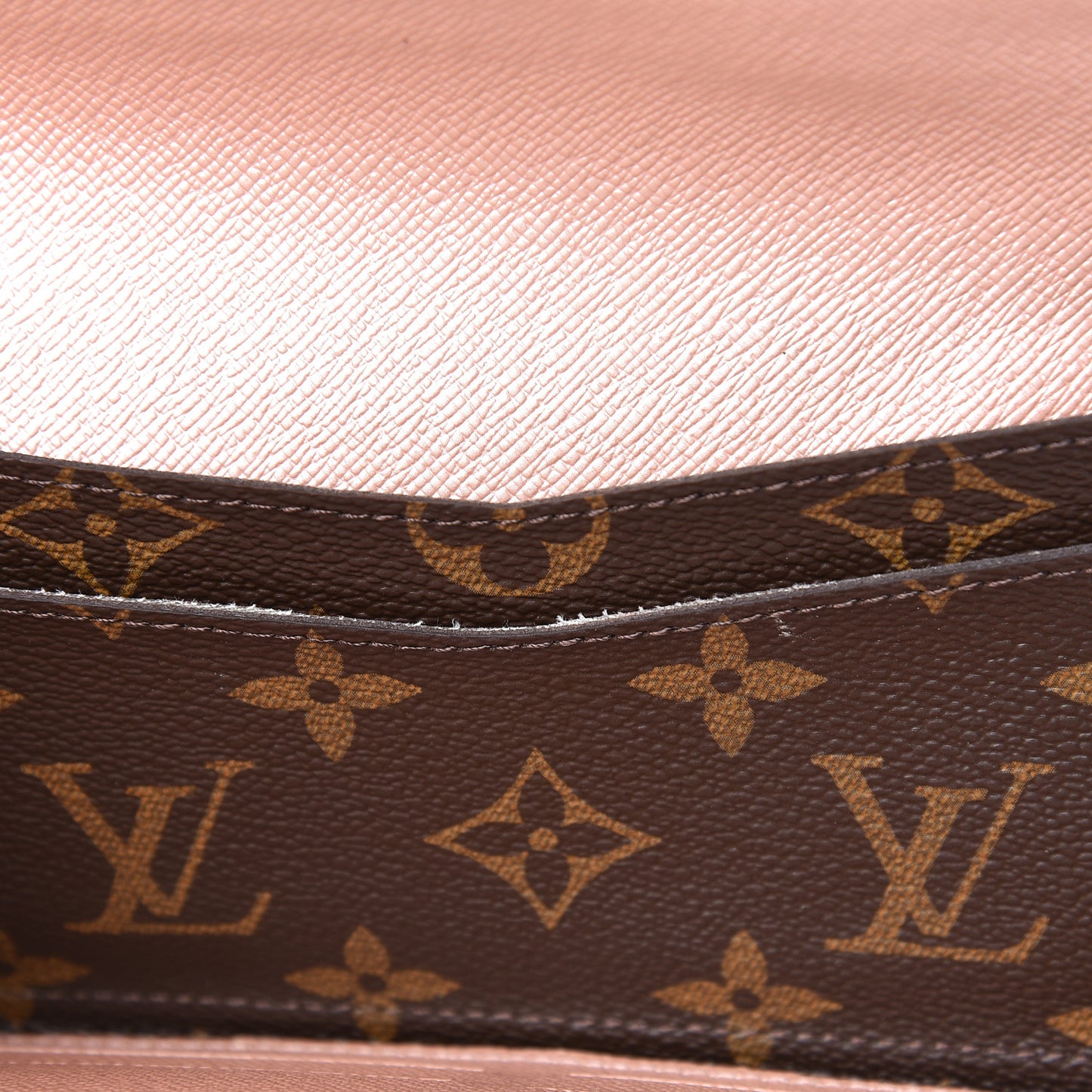 Monogram Josephine Wallet Rose Nacre