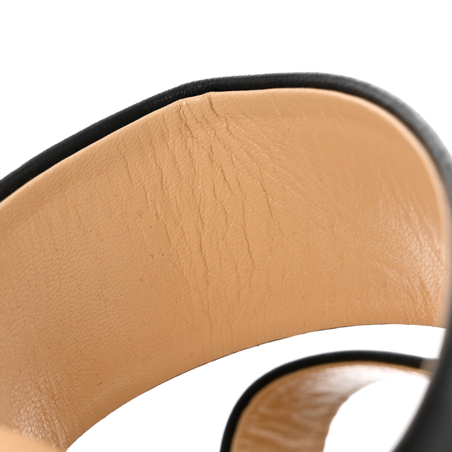 Christian Louboutin Nappa Vasa Opticat 55 Slide Sandals 37 Black Gold 9 of 10