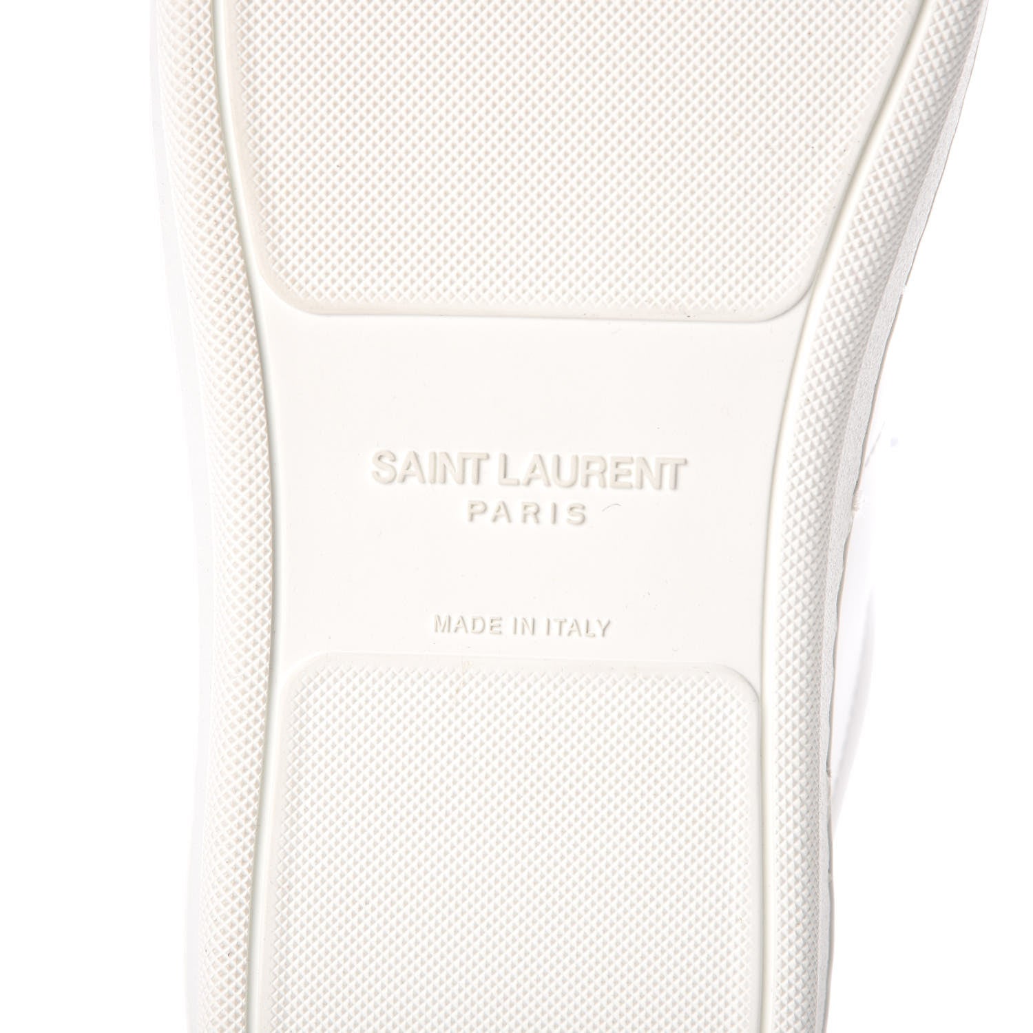 Saint Laurent Calfskin Mens Court Classic SL/01H High Top Sneakers 45 White 6 of 9