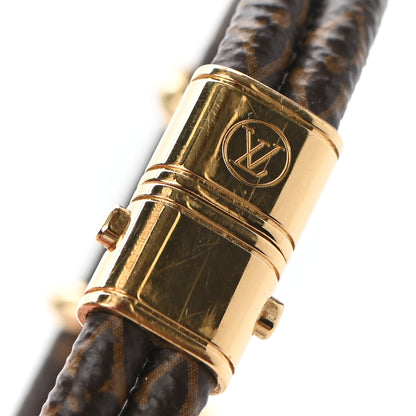 Louis Vuitton Monogram Keep It Twice Bracelet 17 6 of 6