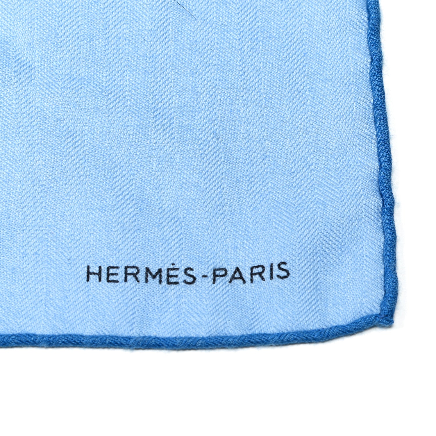Hermes Cashmere Silk Tete a Tete Equestre Scarf 100 Marine Bleu Jean 2 of 5
