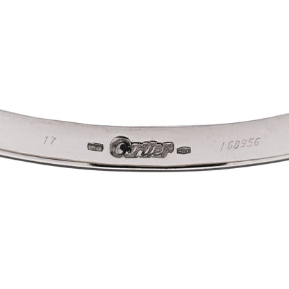 Cartier 18K White Gold LOVE Bracelet 17 4 of 10