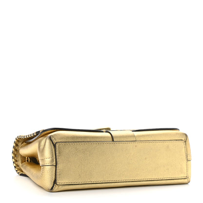 Louis Vuitton Cuir Plume Ecume Very Chain Bag Gold 4 of 11