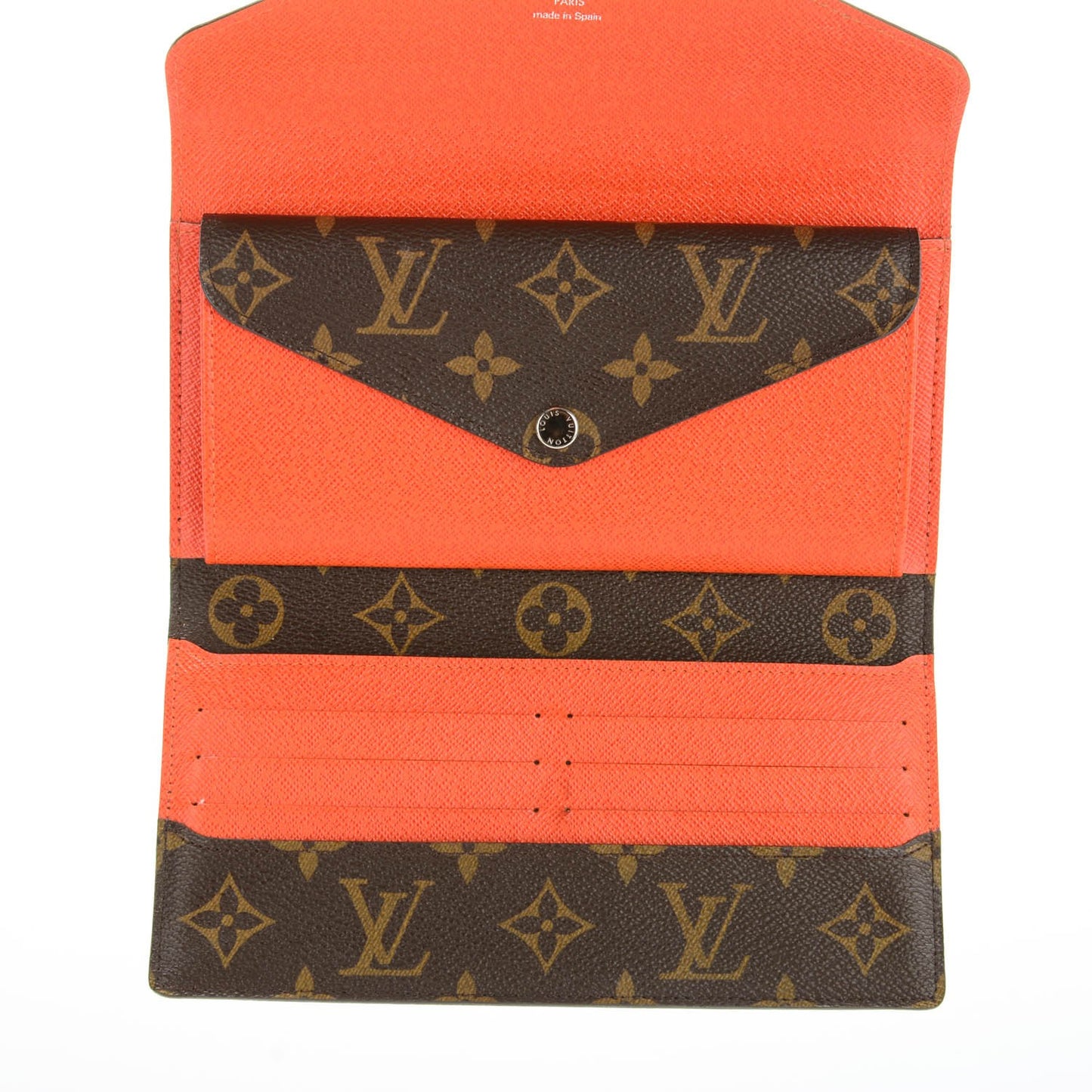 Monogram Epi Marie-Lou Long Wallet Piment