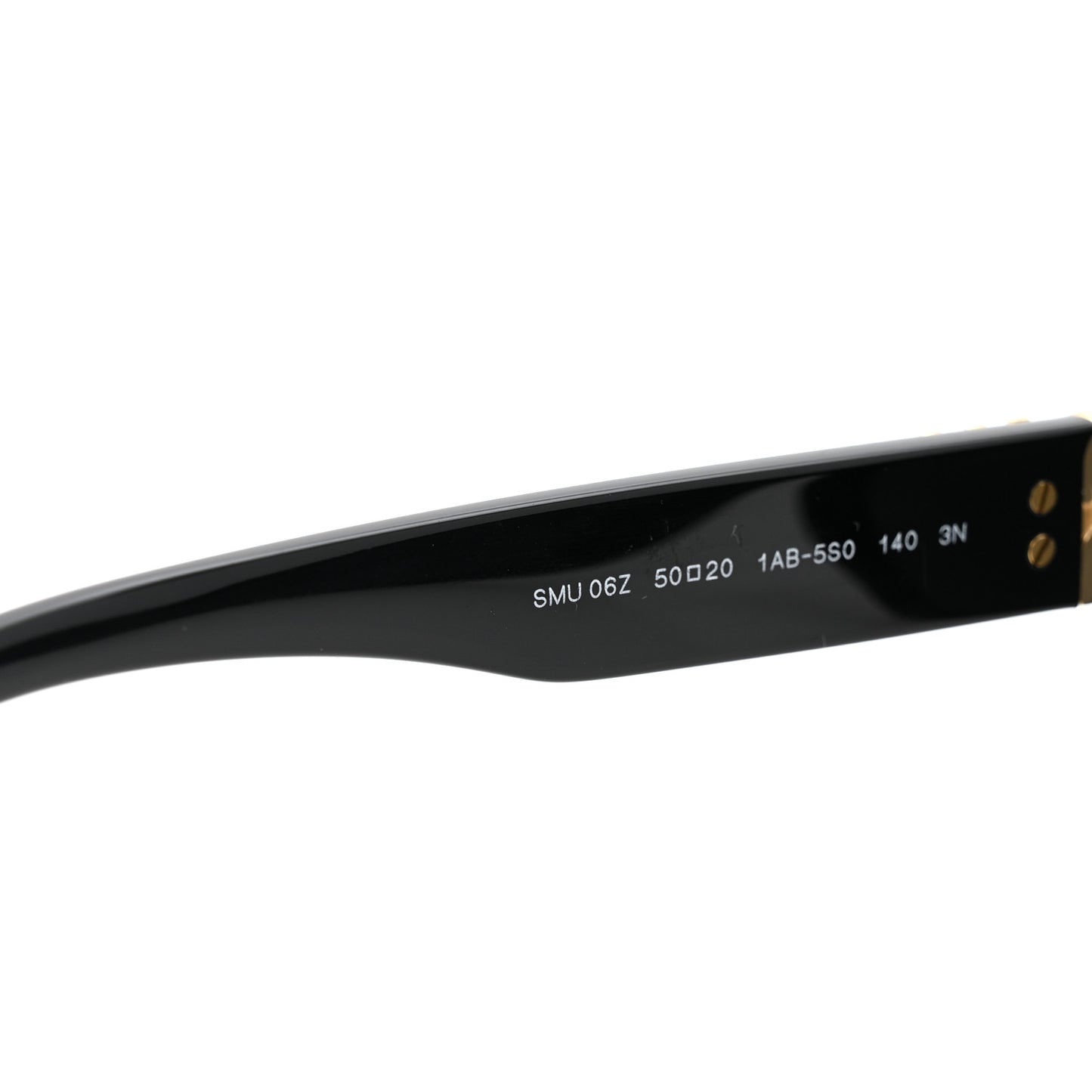 Acetate Oval Sunglasses SMU 06Z Black