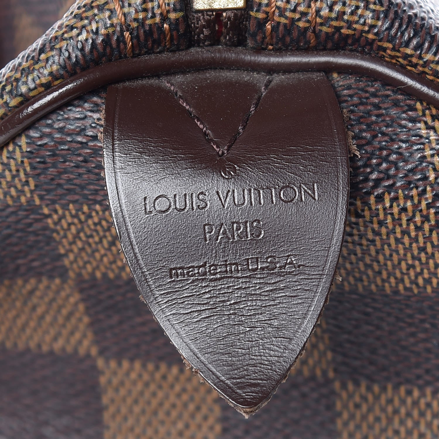 Louis Vuitton Damier Ebene Speedy 25 7 of 9