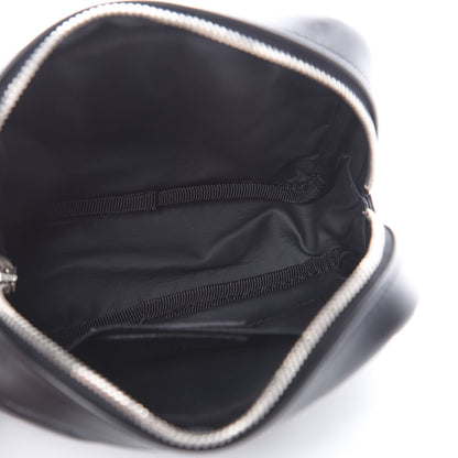 Saint Laurent Lambskin Y Quilted Monogram Loulou Cosmetic Case Black 5 of 11