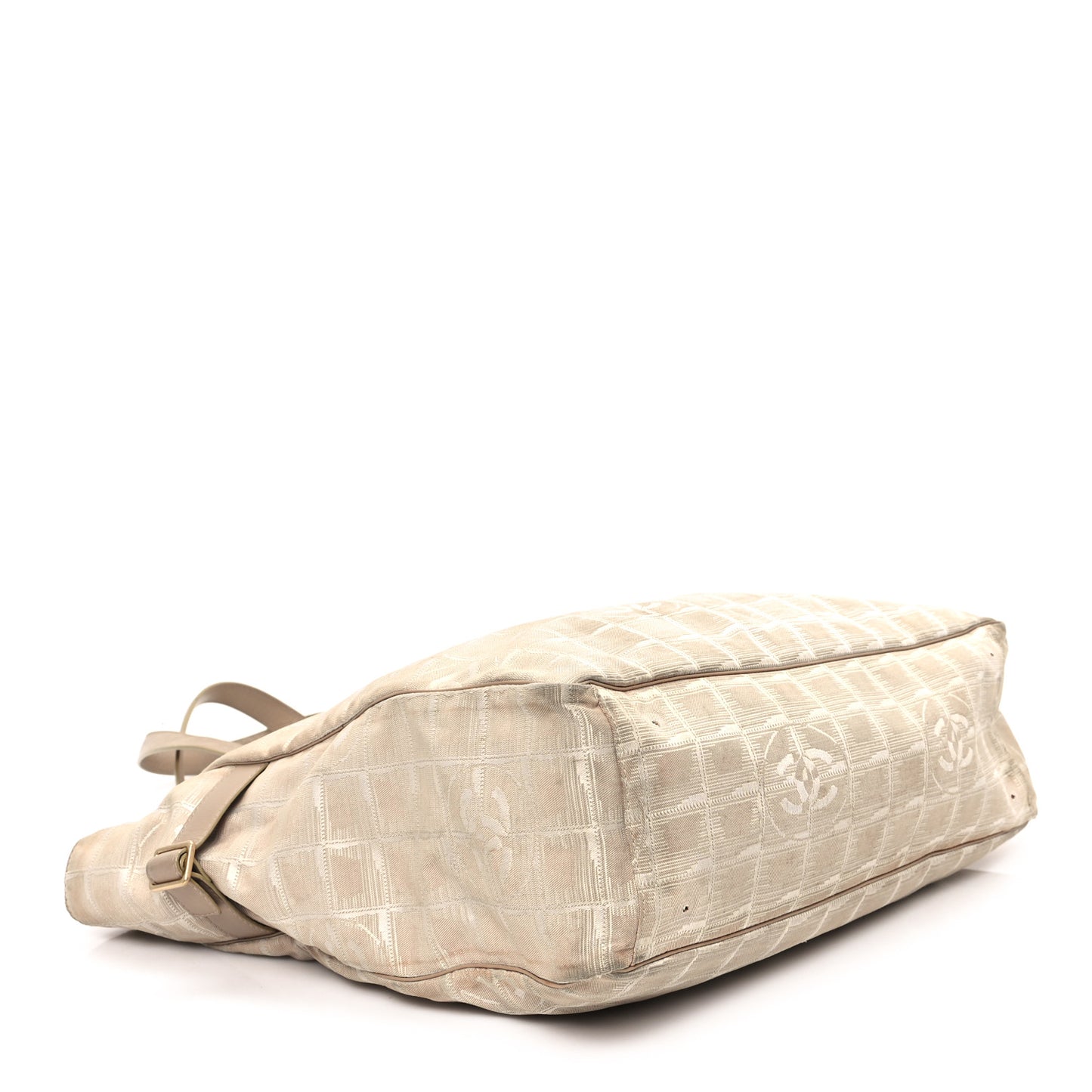 Nylon Travel Large Tote Beige